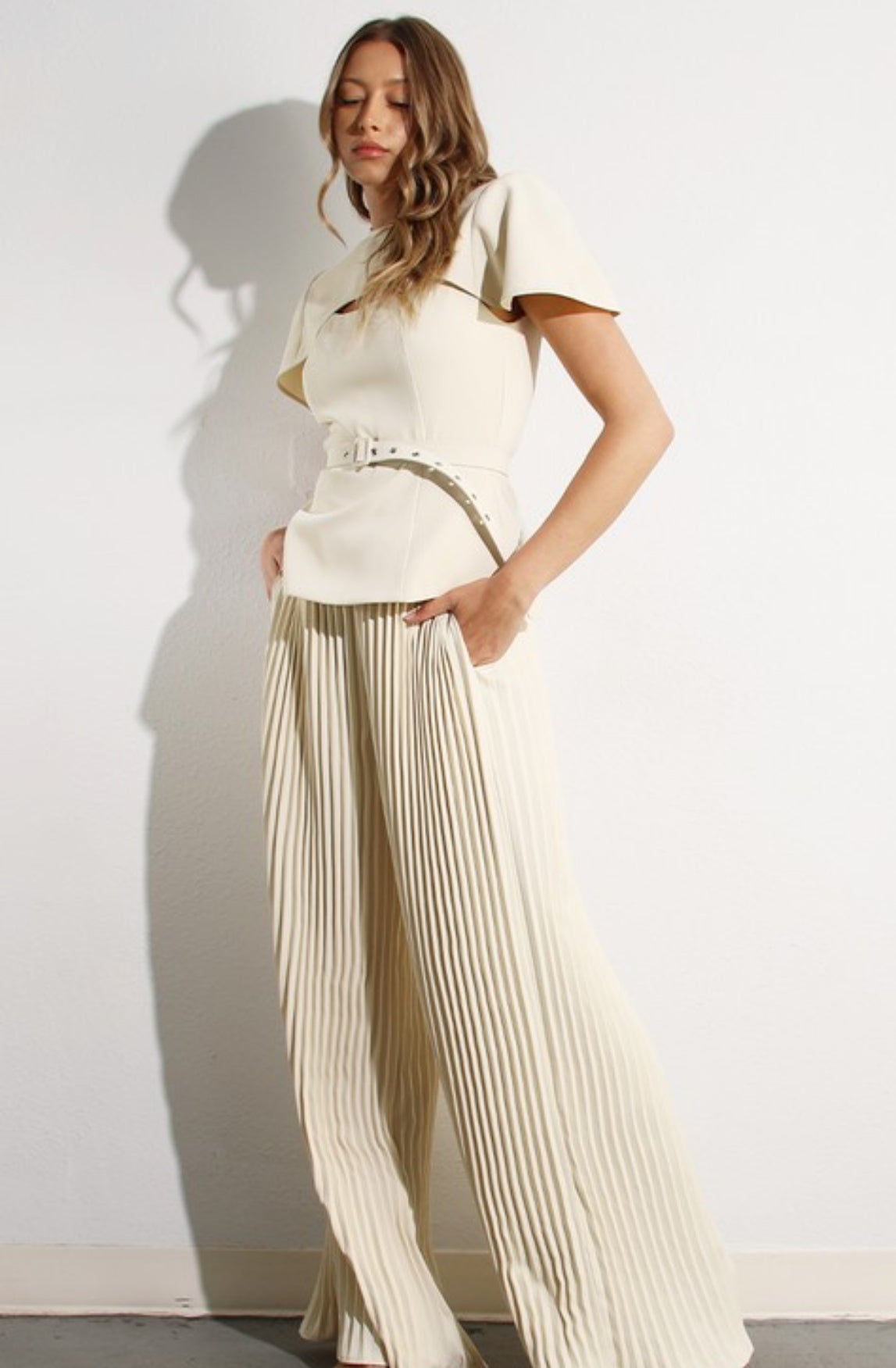 3 piece cream set