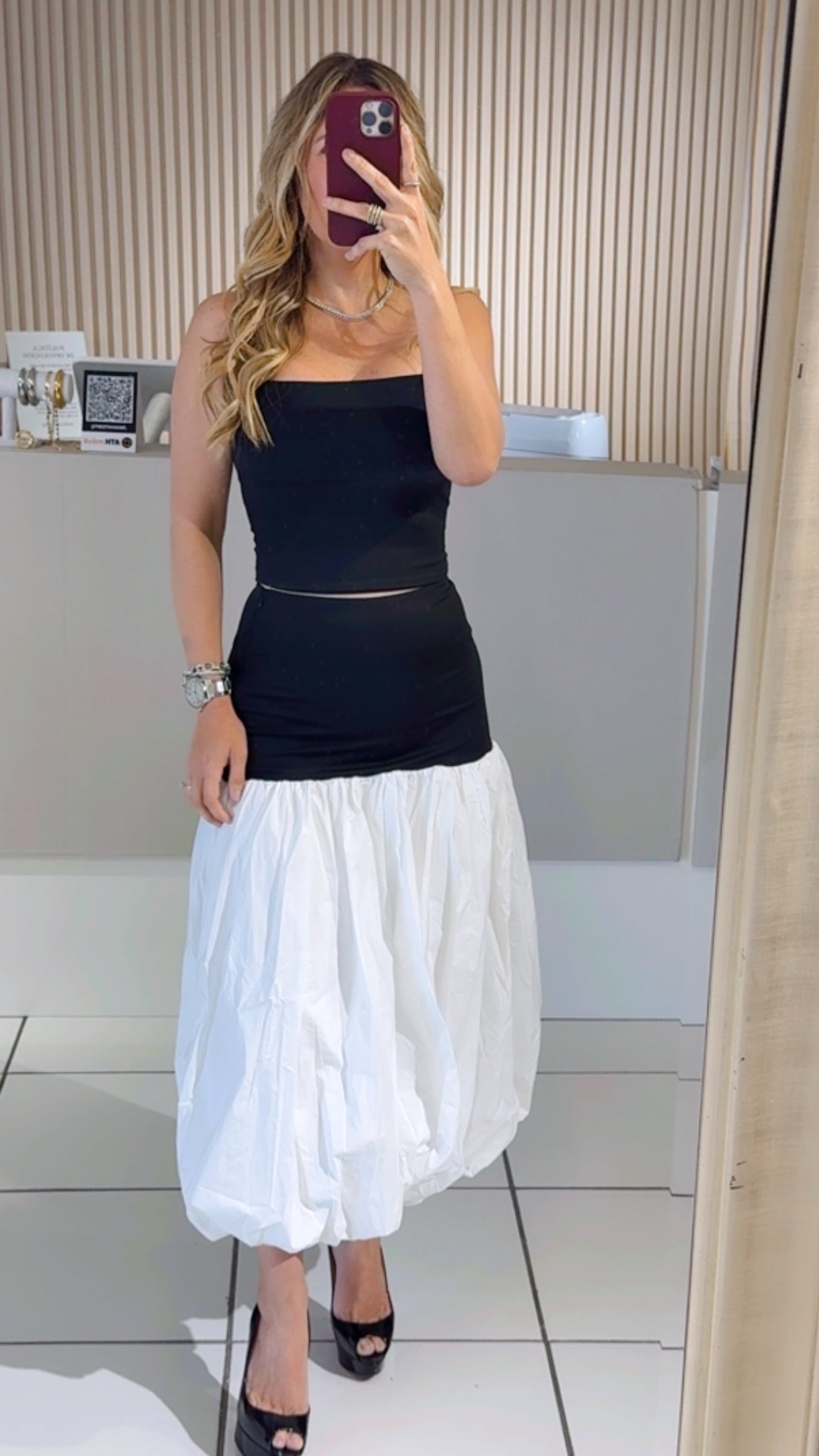 Black and White Bubble Set