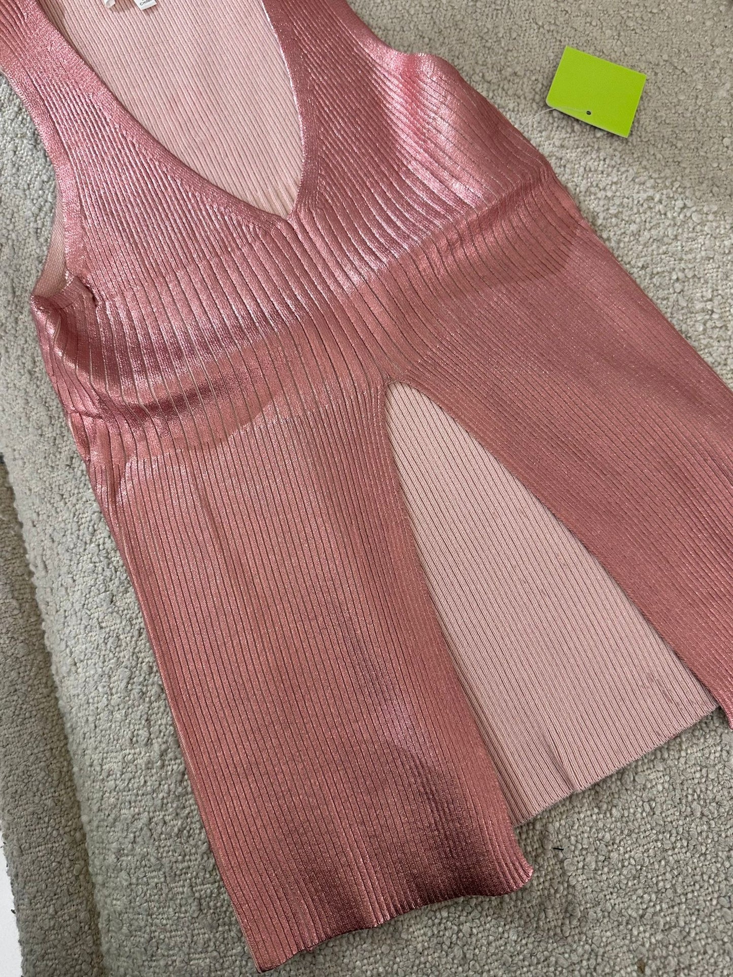 Adriana Metallic Top