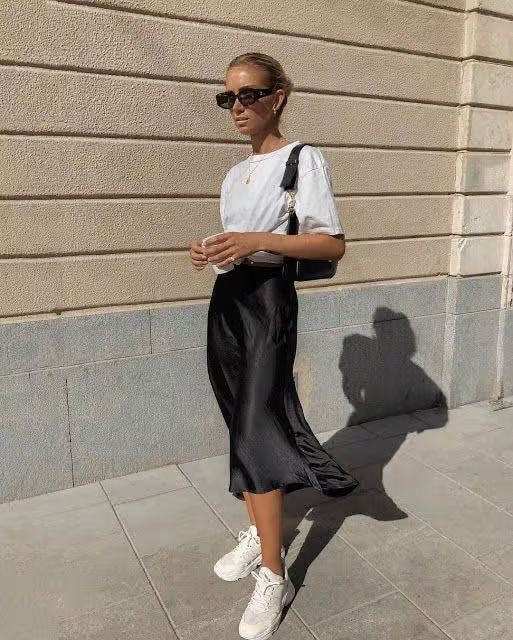 Satin Skirt