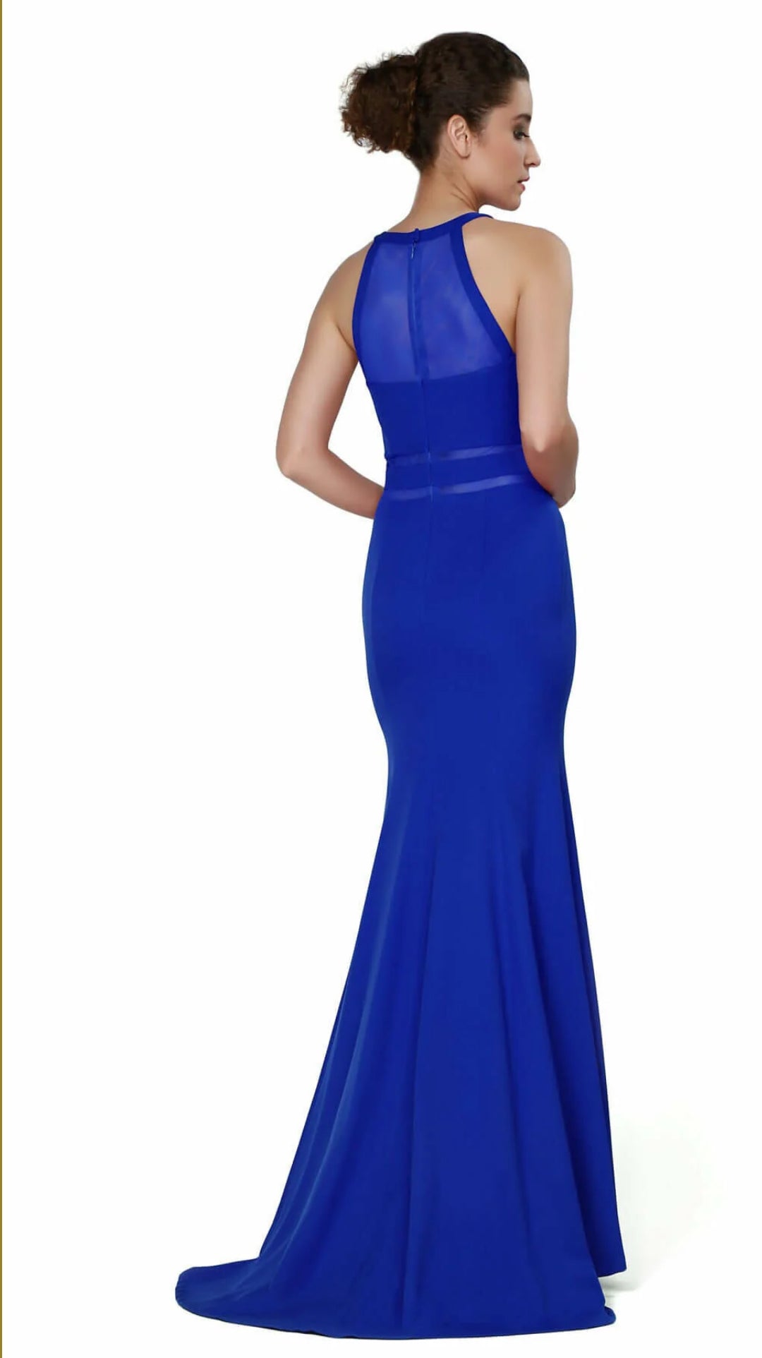 Blue gala dress