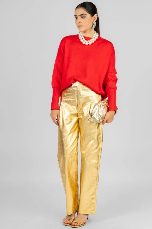 Gold Long Pants