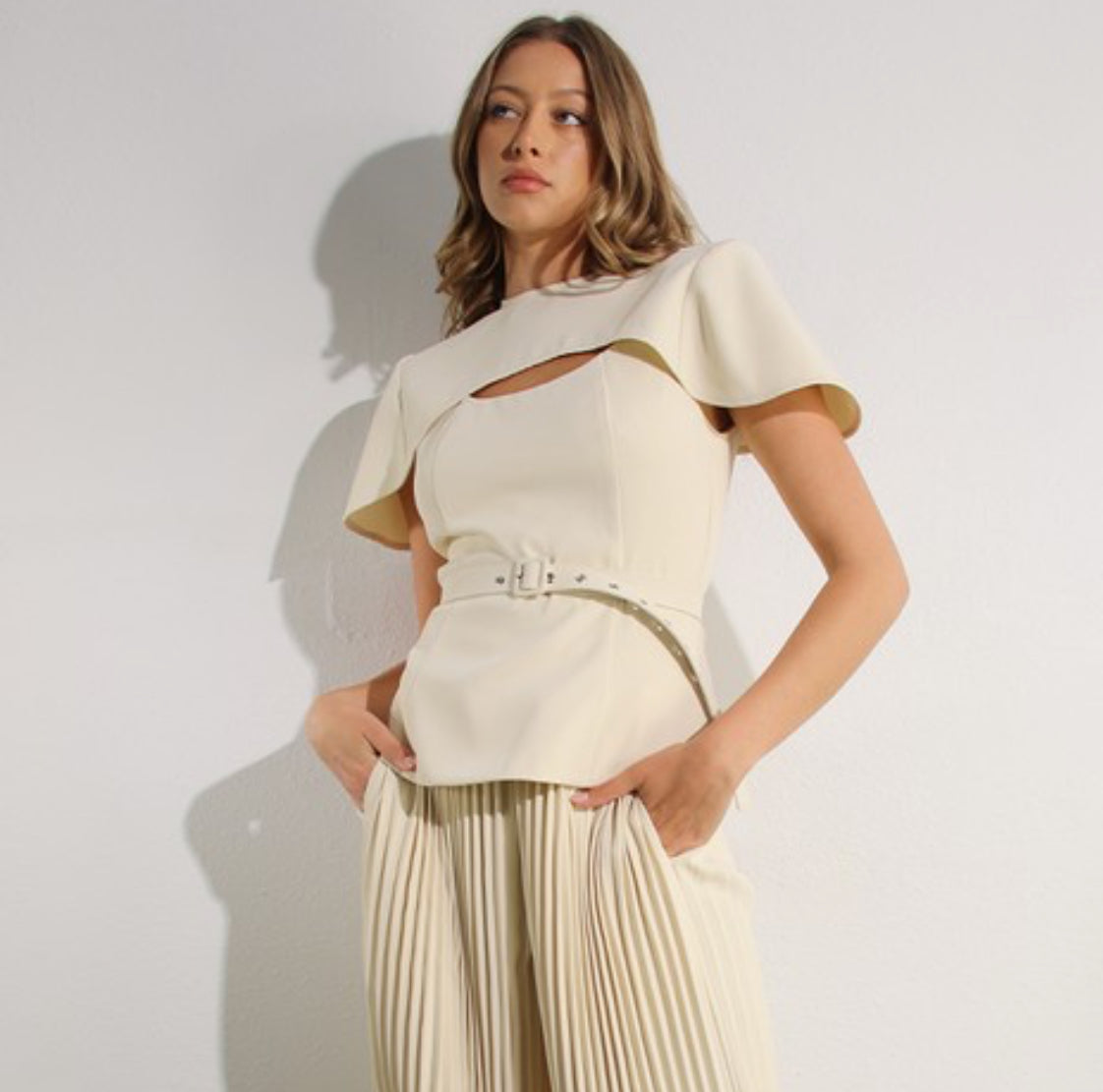 3 piece cream set
