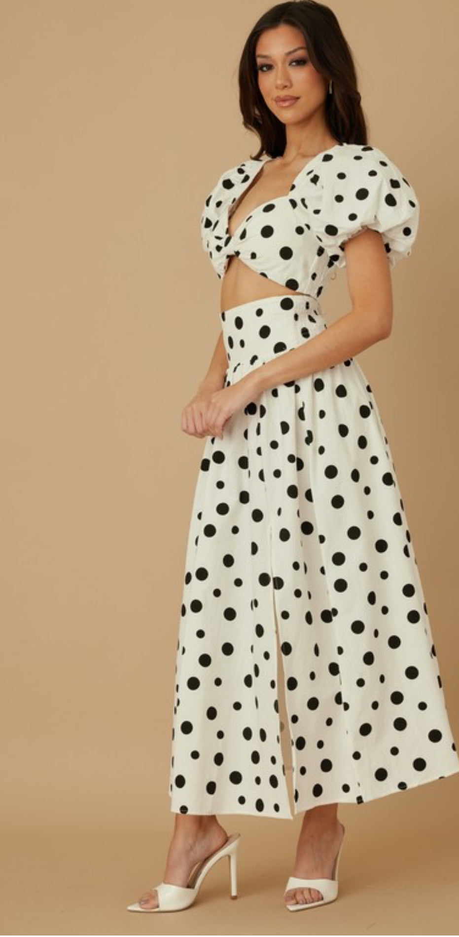 Polka dot set