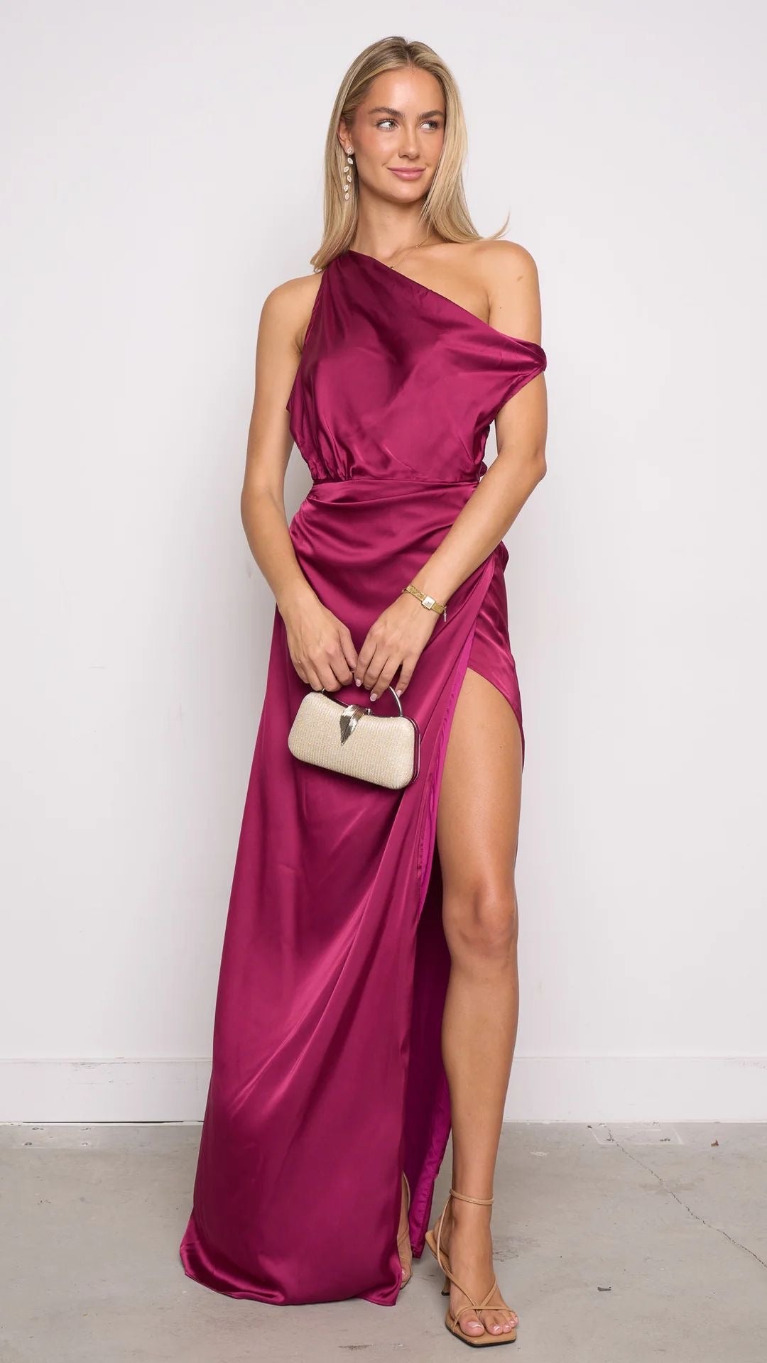 Enid Rasberry Dress