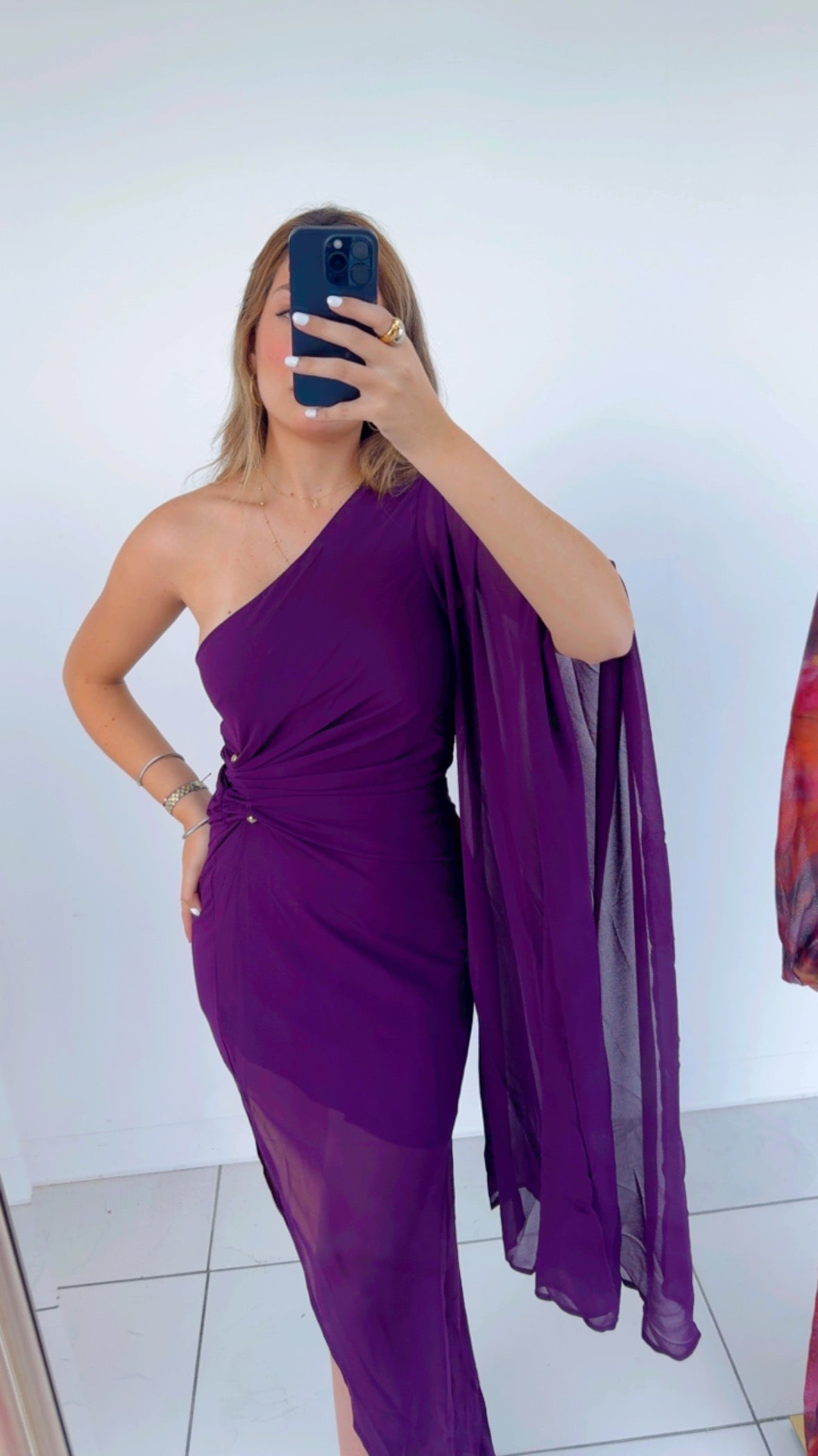 Croix purple dress