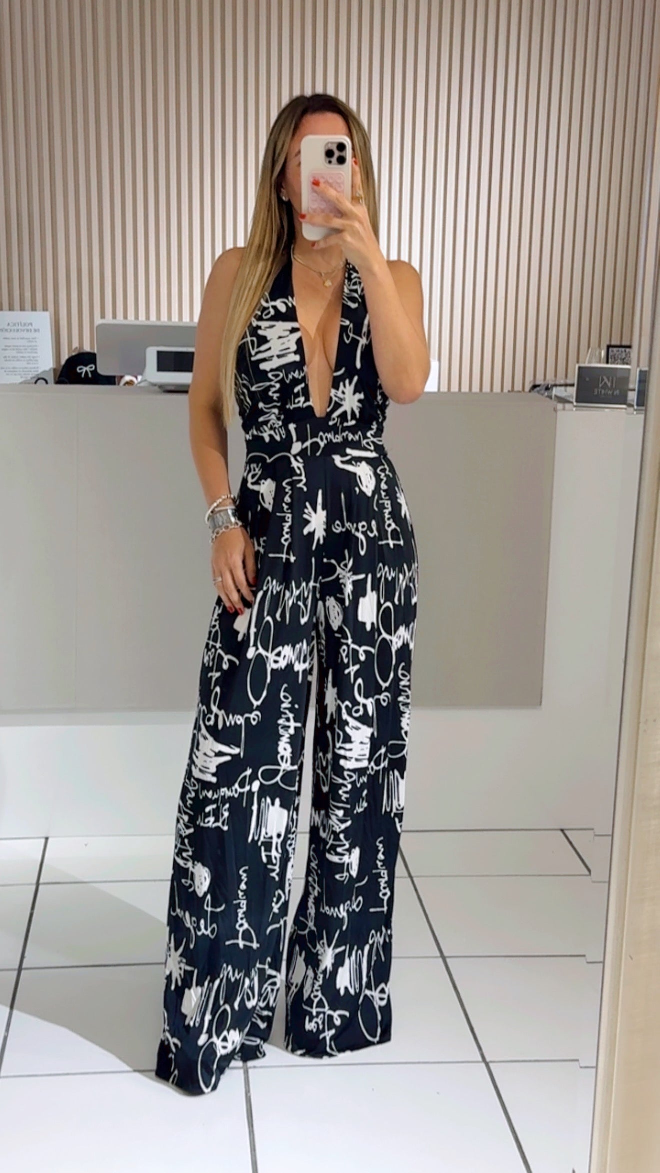 Nely Black Jumpsuit