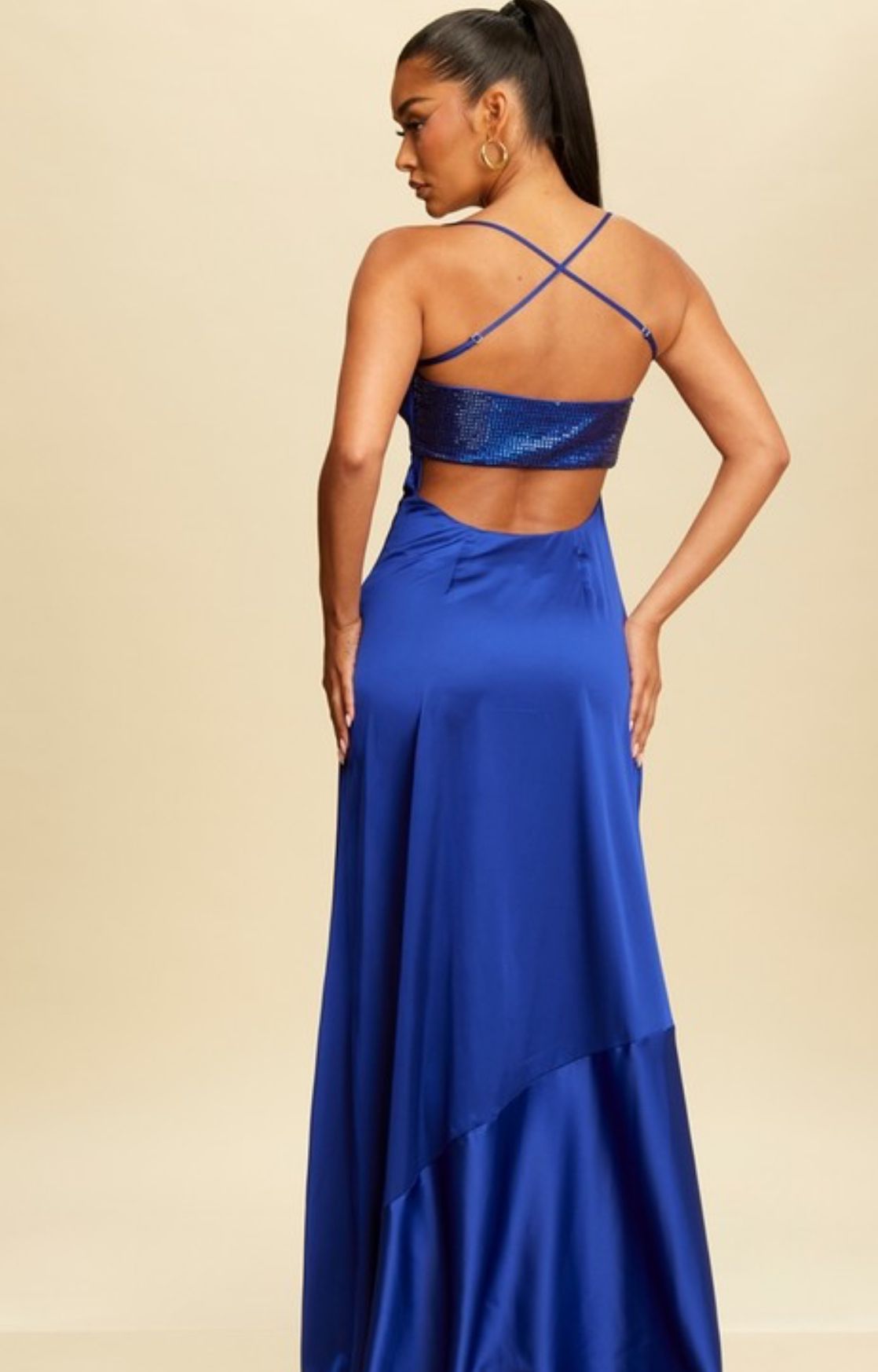 Ainara Blue Dress