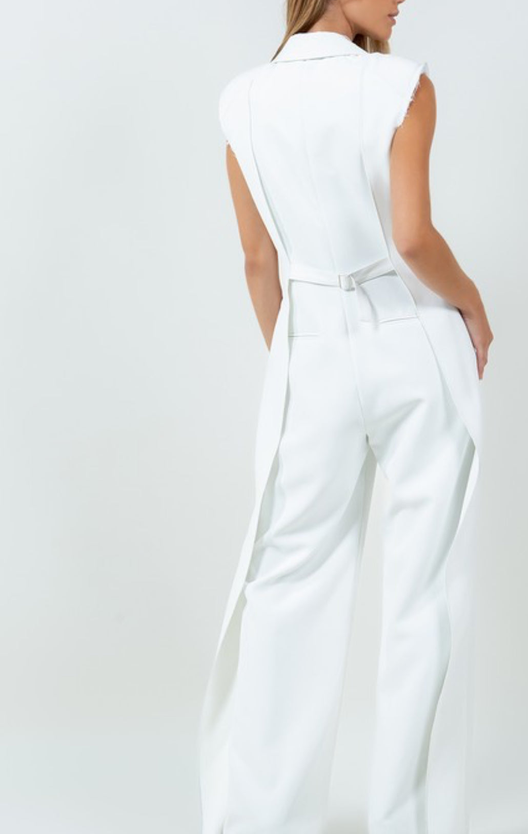 Kariana white jumpsuit