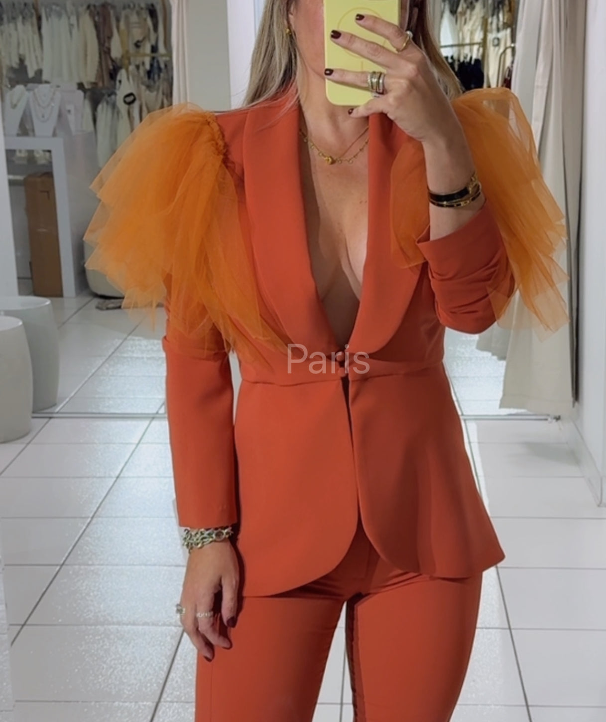 Glamour set terracota