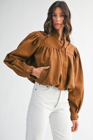 Madeline suede jacket