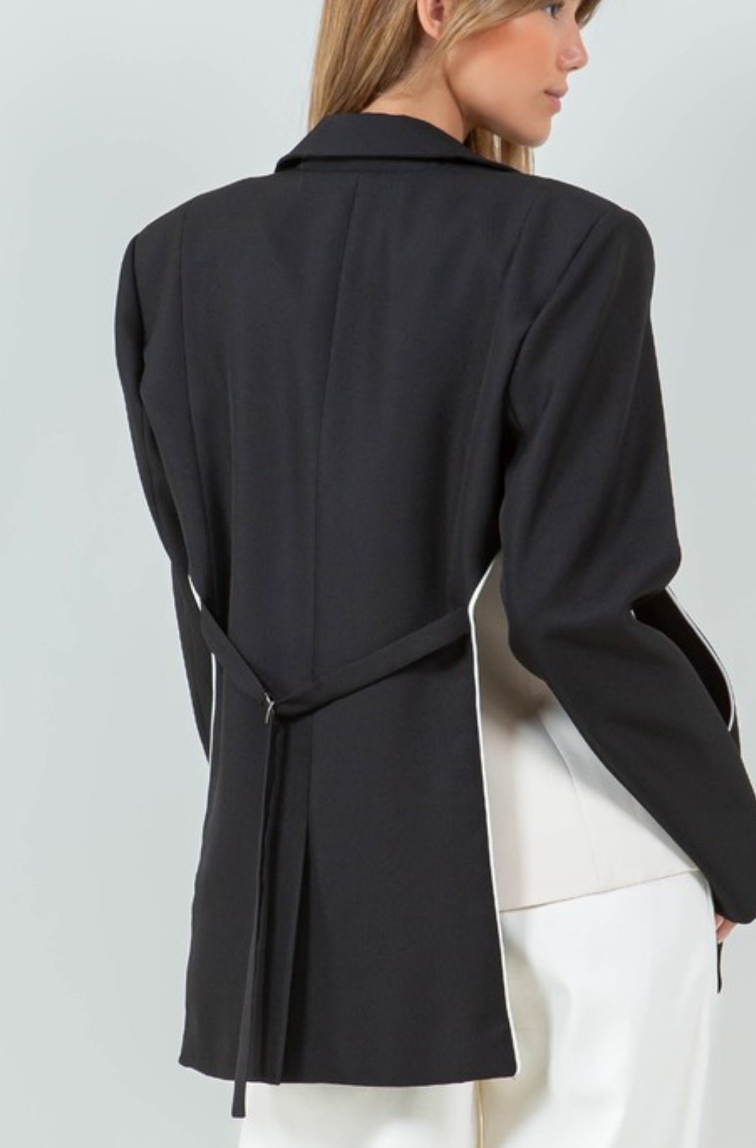 Vest blazer chic