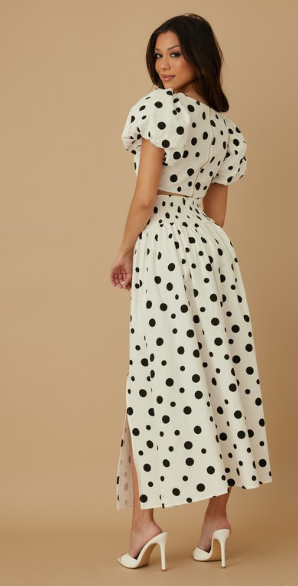 Polka dot set