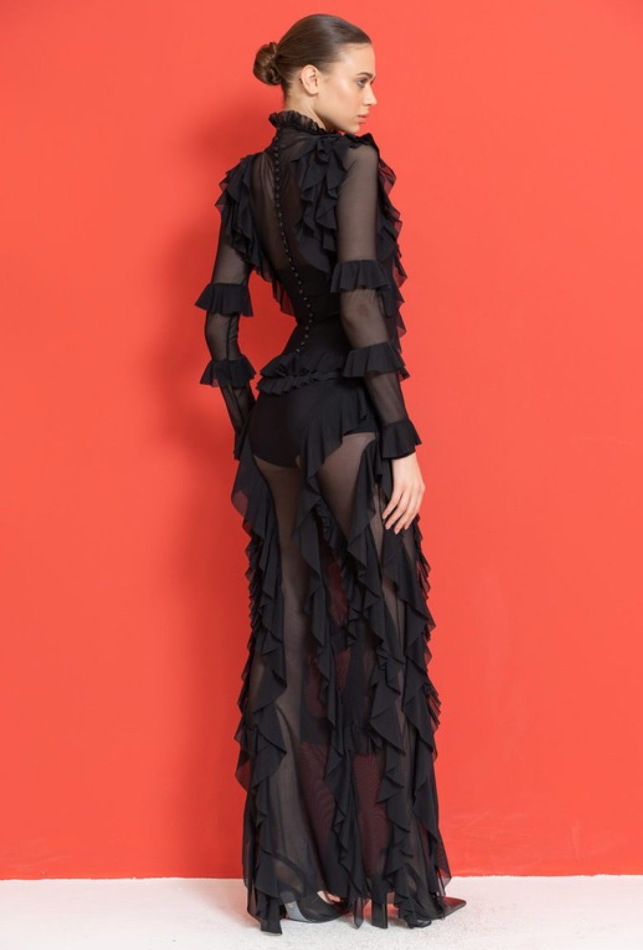 Katherine mesh dress