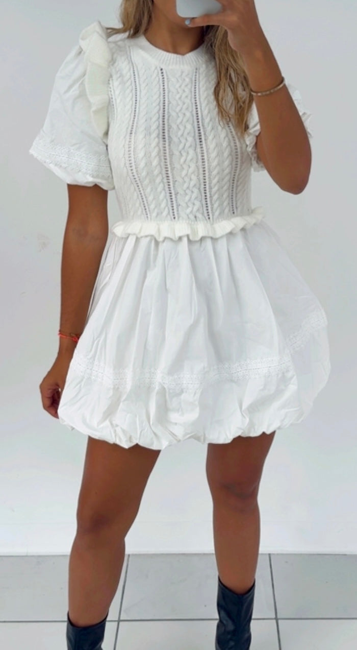 Brittany White Dress