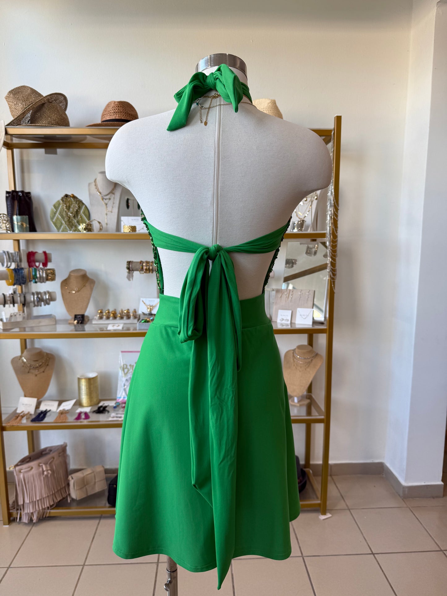 Esmeralda Glitter Dress
