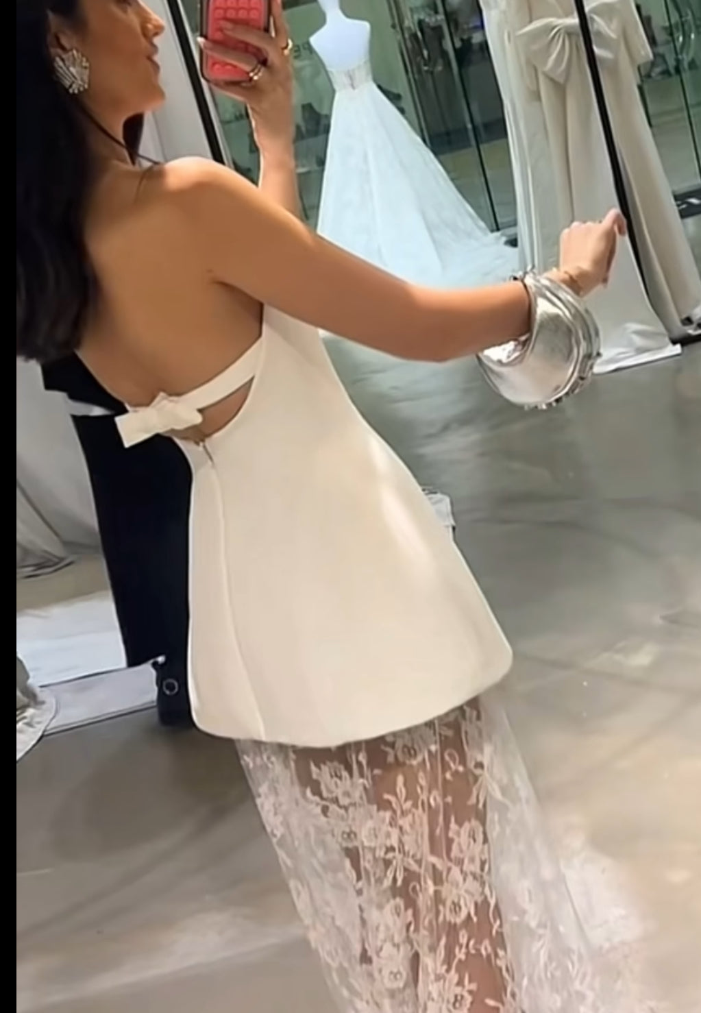 White dress