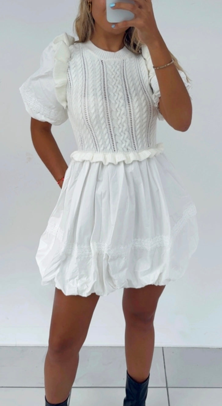 Brittany White Dress