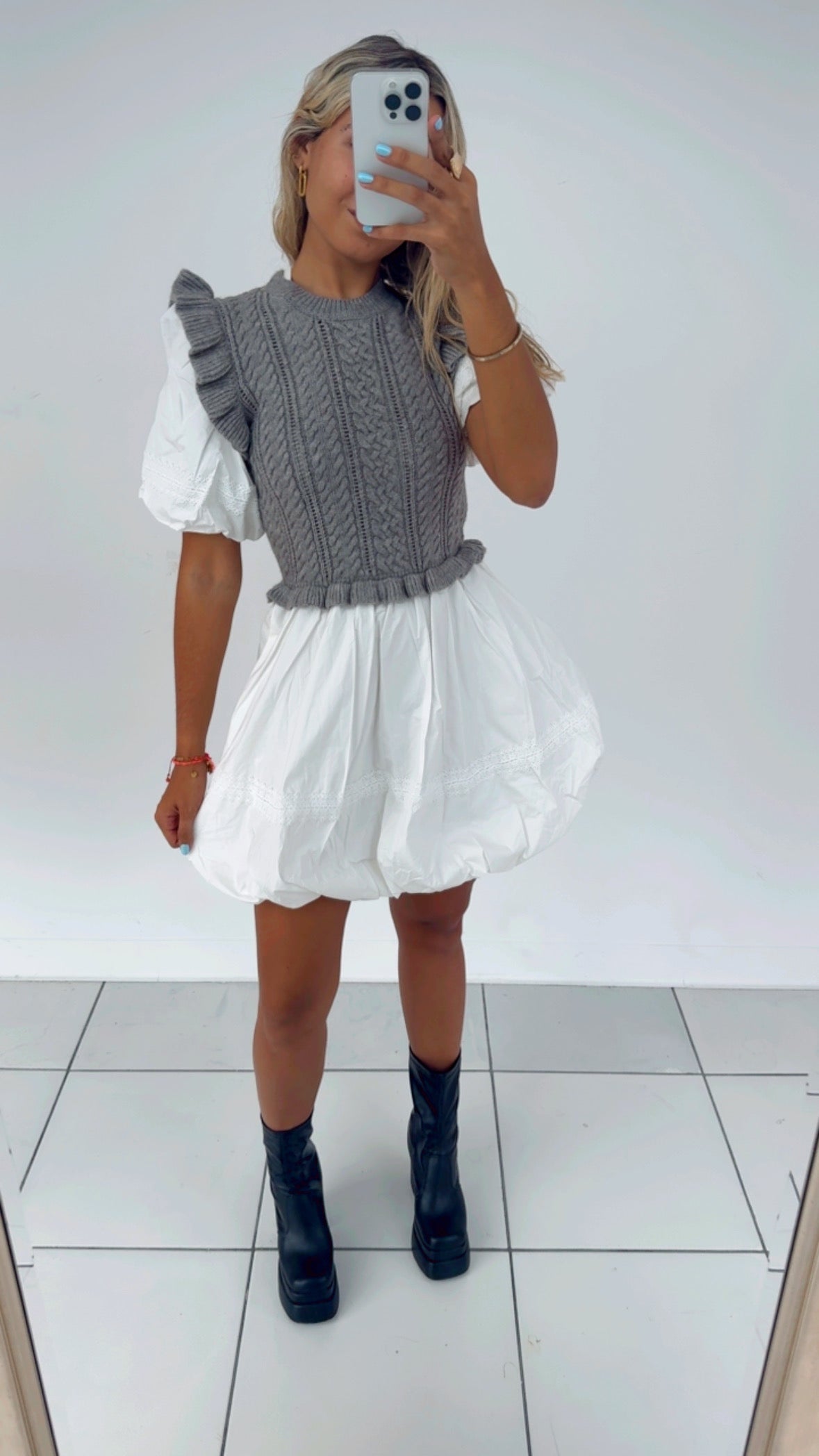 Britany Grey Dress