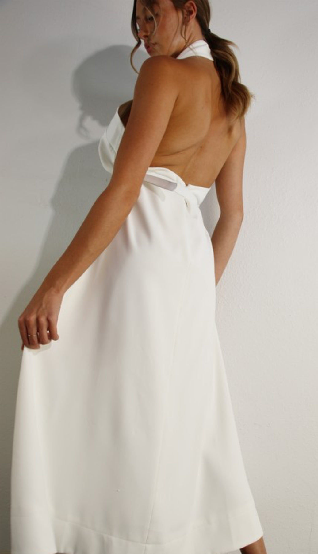 Lotus white dress