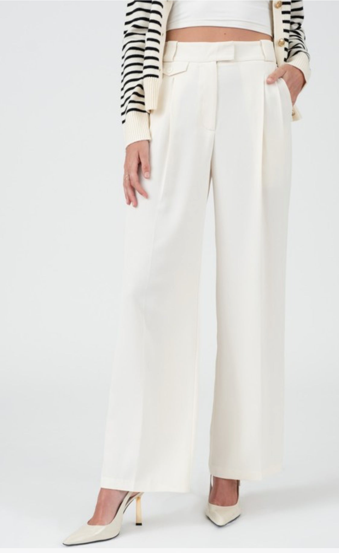 Ecru pants