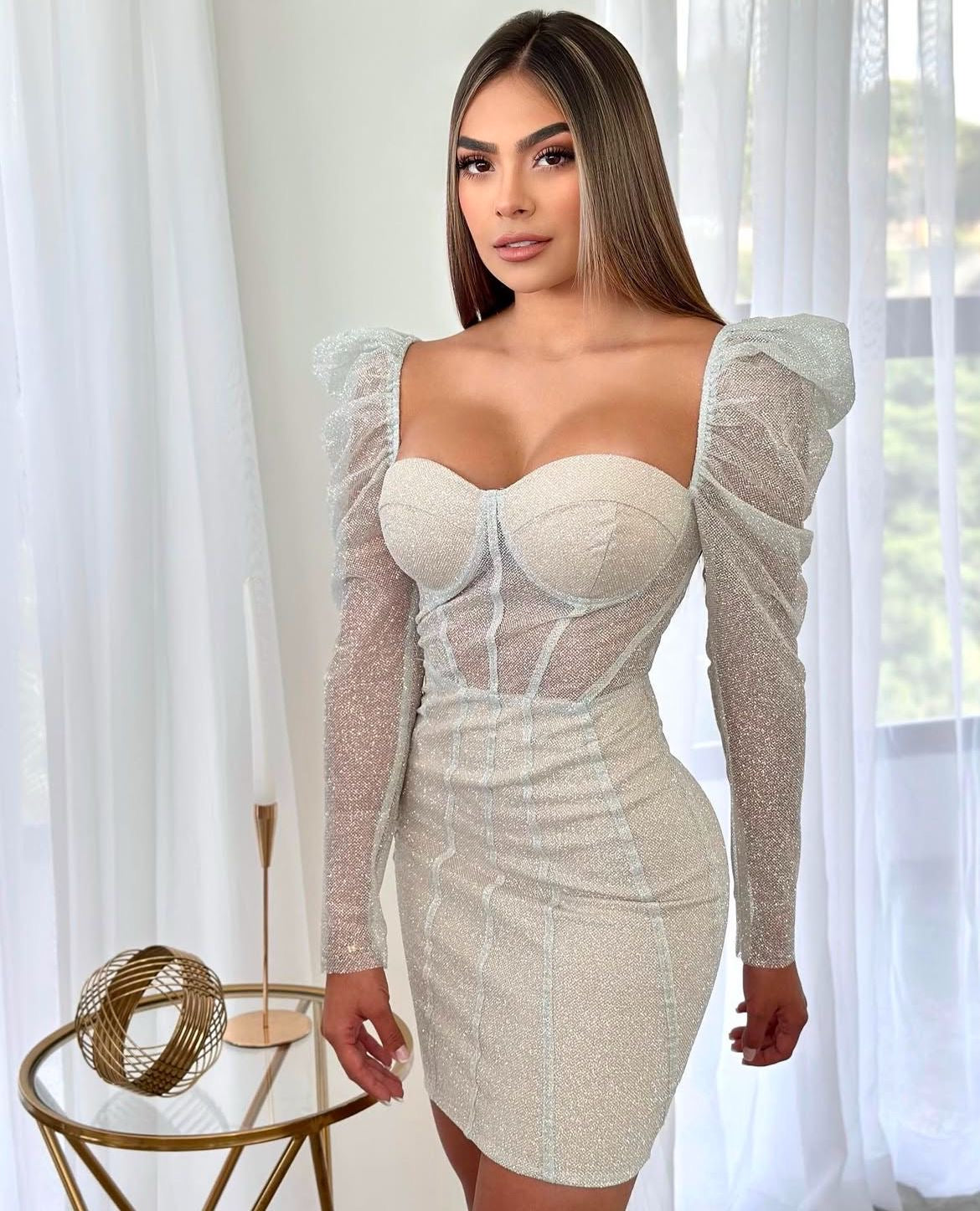 Glossy Dress