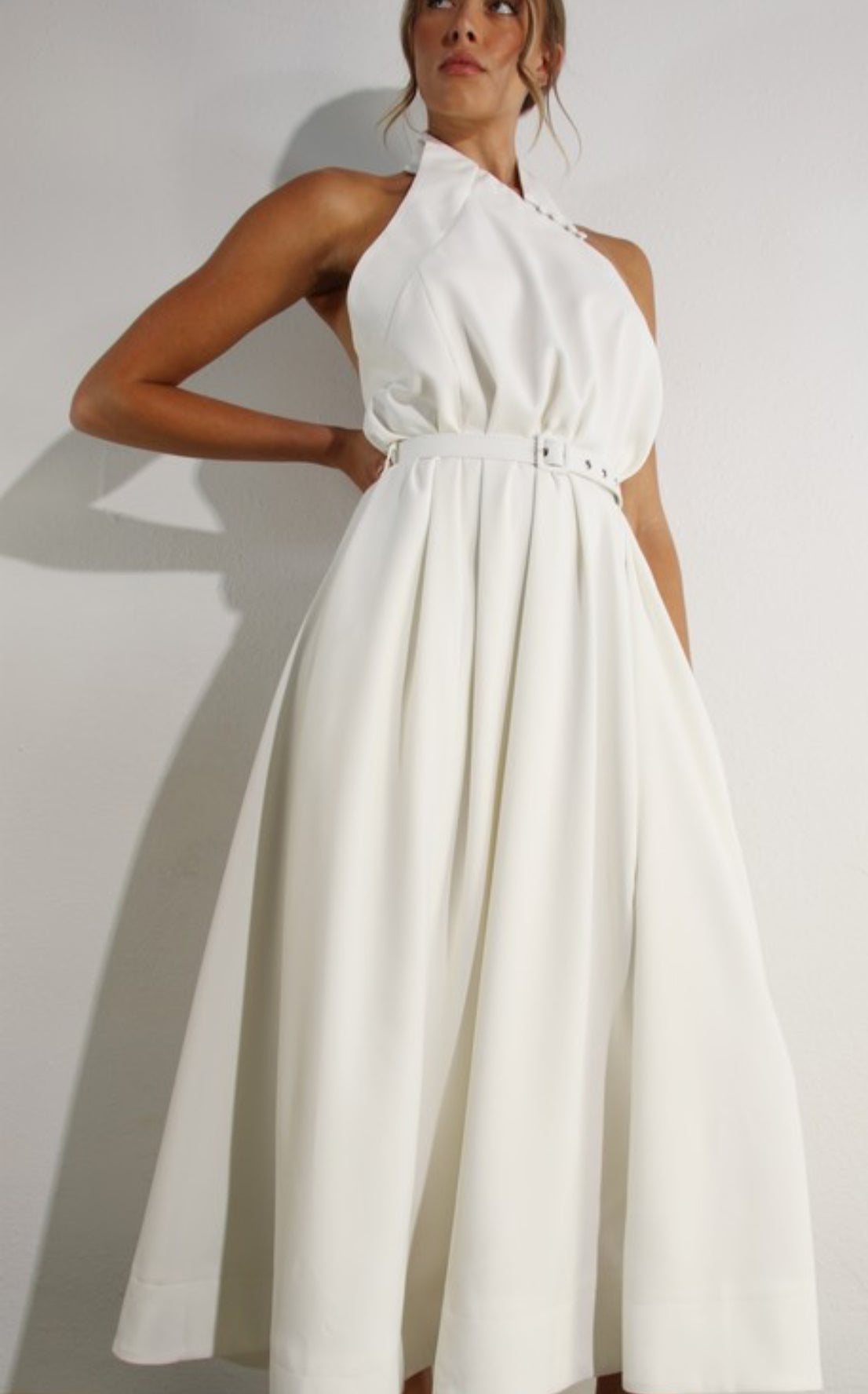 Lotus white dress