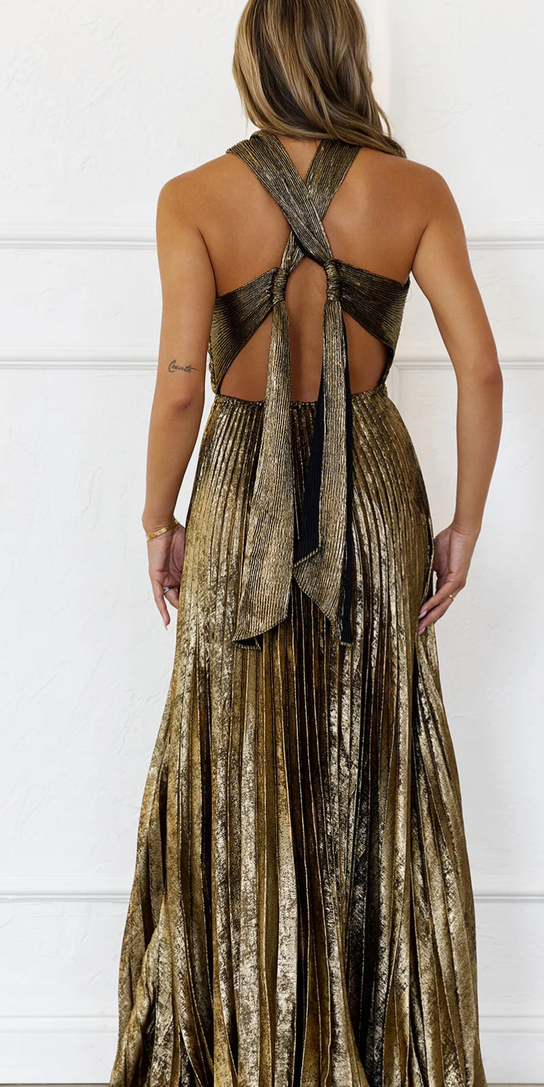 Molly Gold Dress