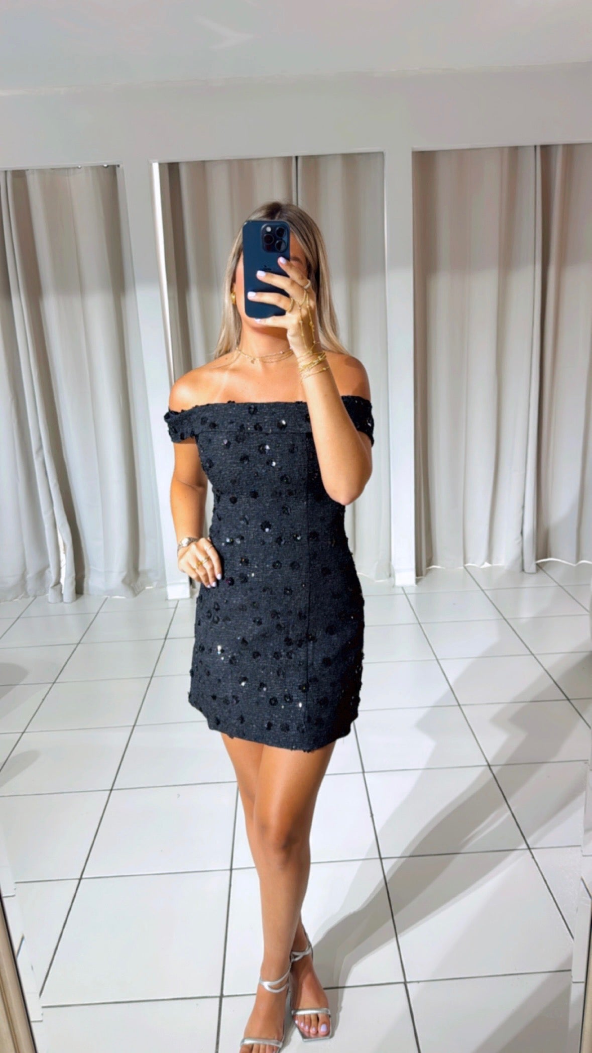 Amiri black dress