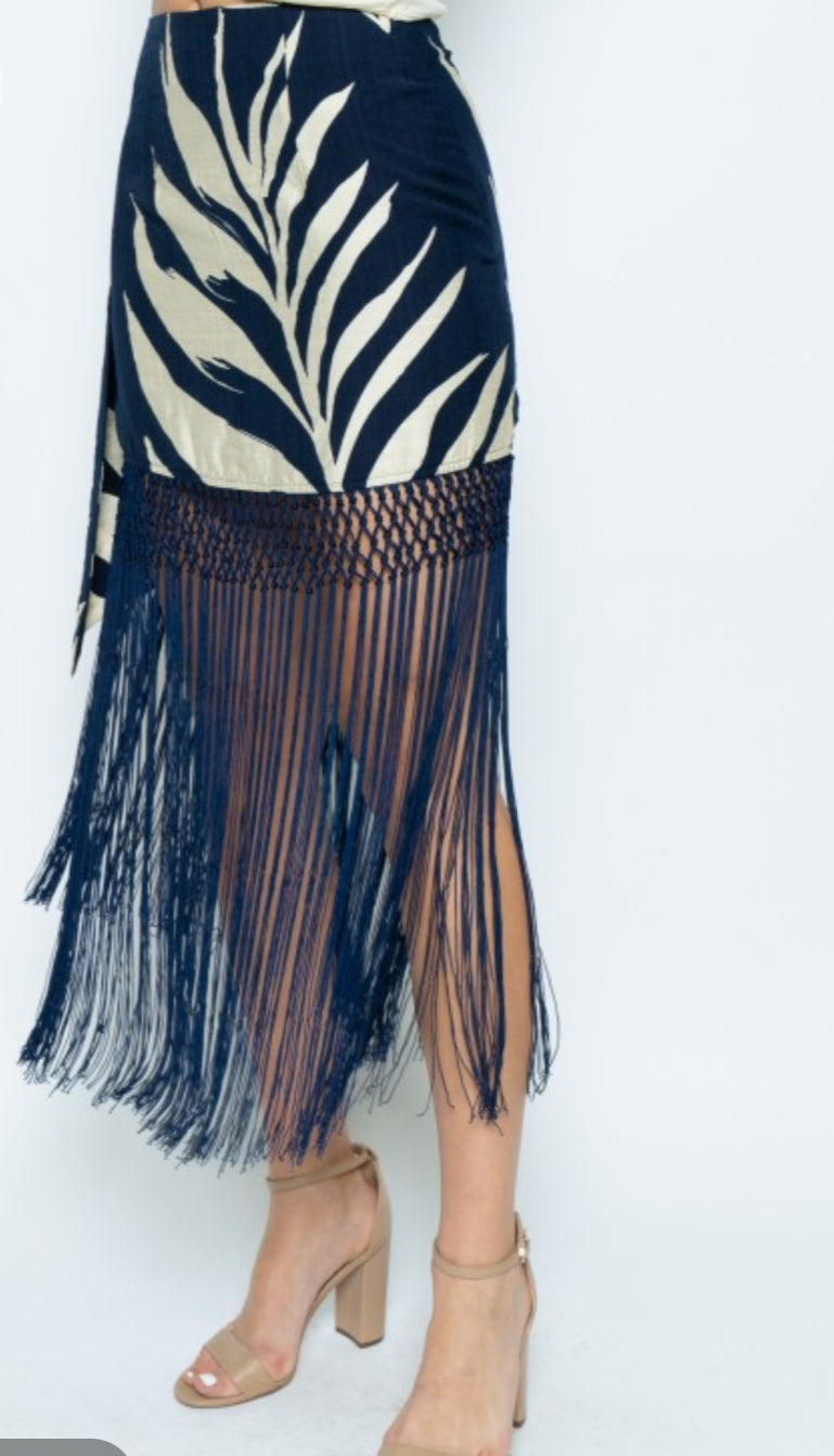 Resort tropical skirt