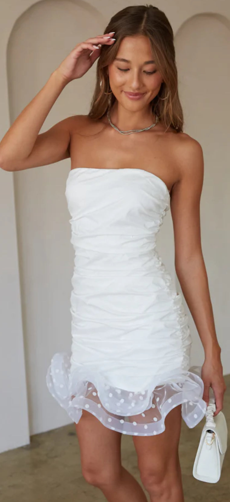 White dreamy dress