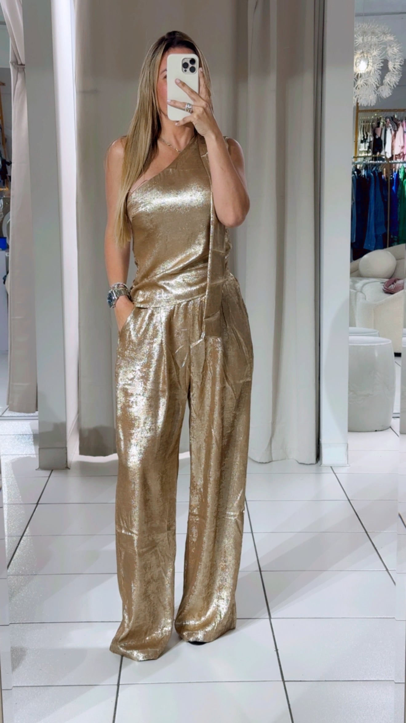Shimmer gold set