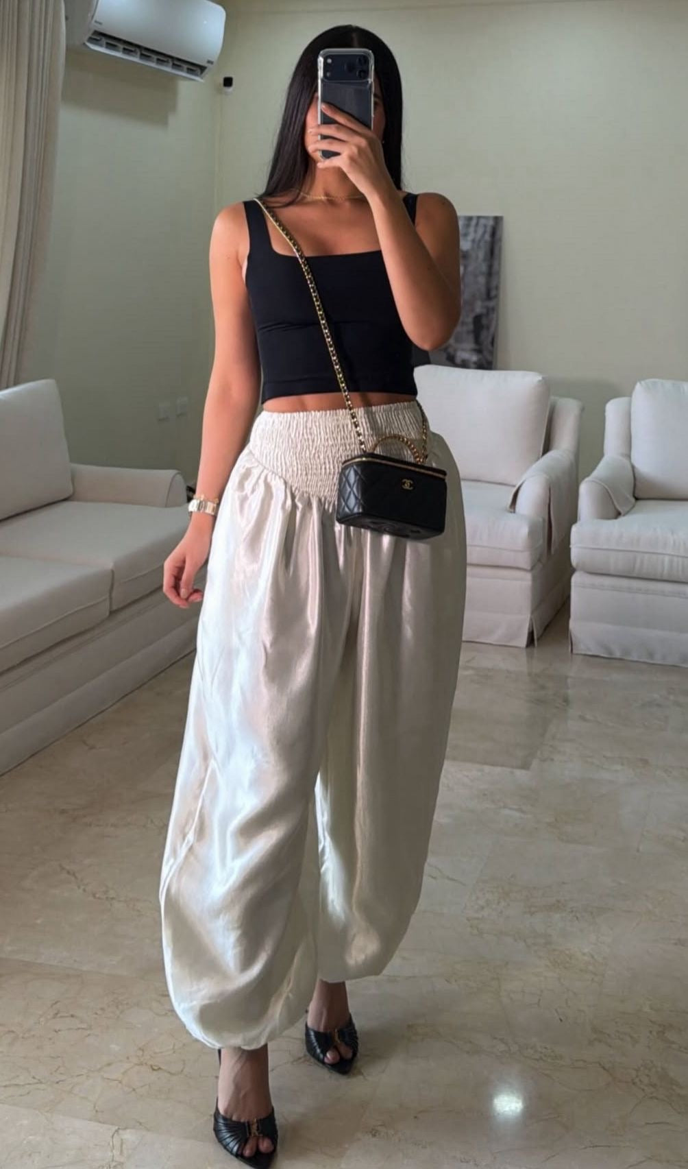 Silk Pearl Pants