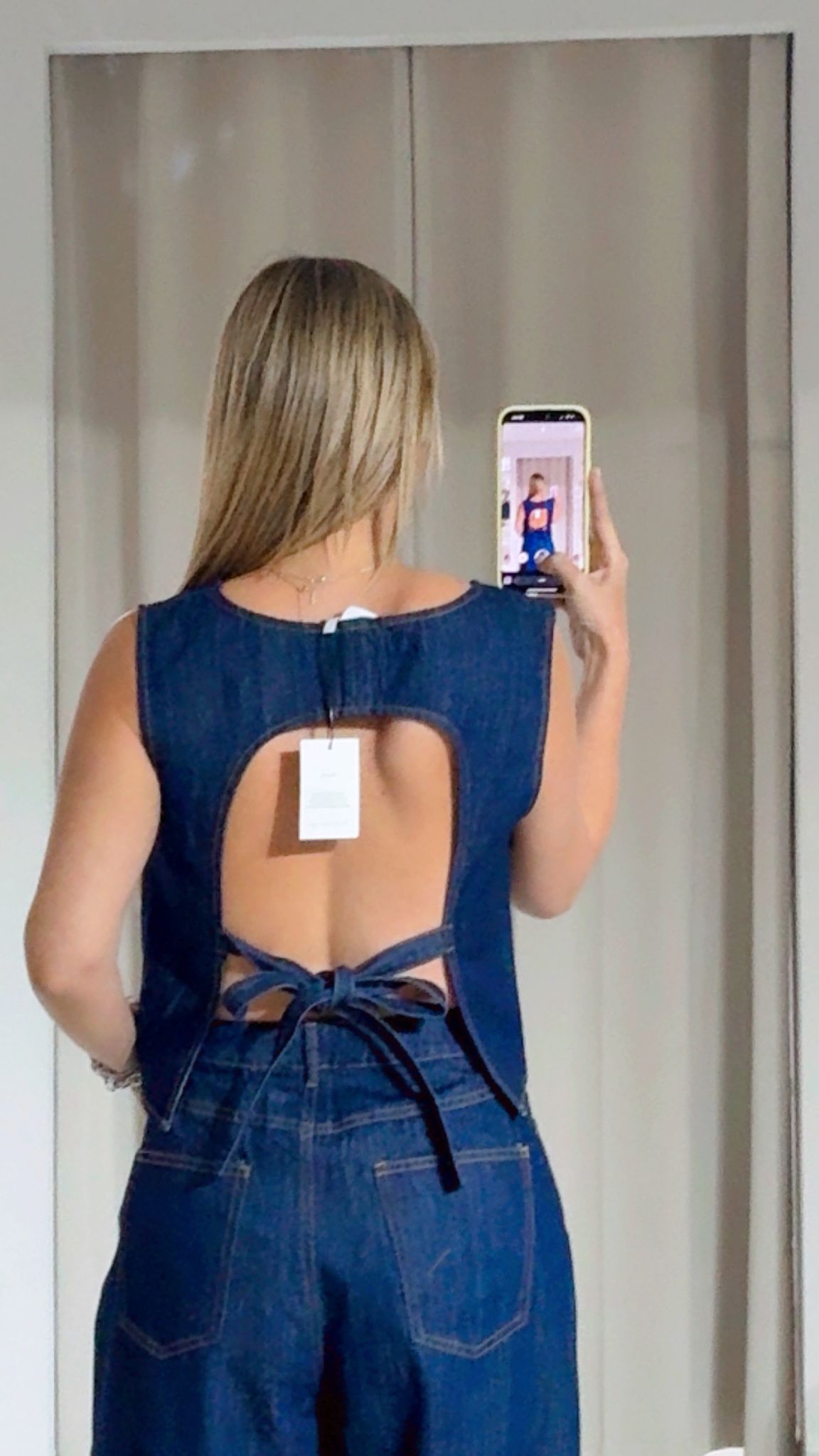 Denim Pant set