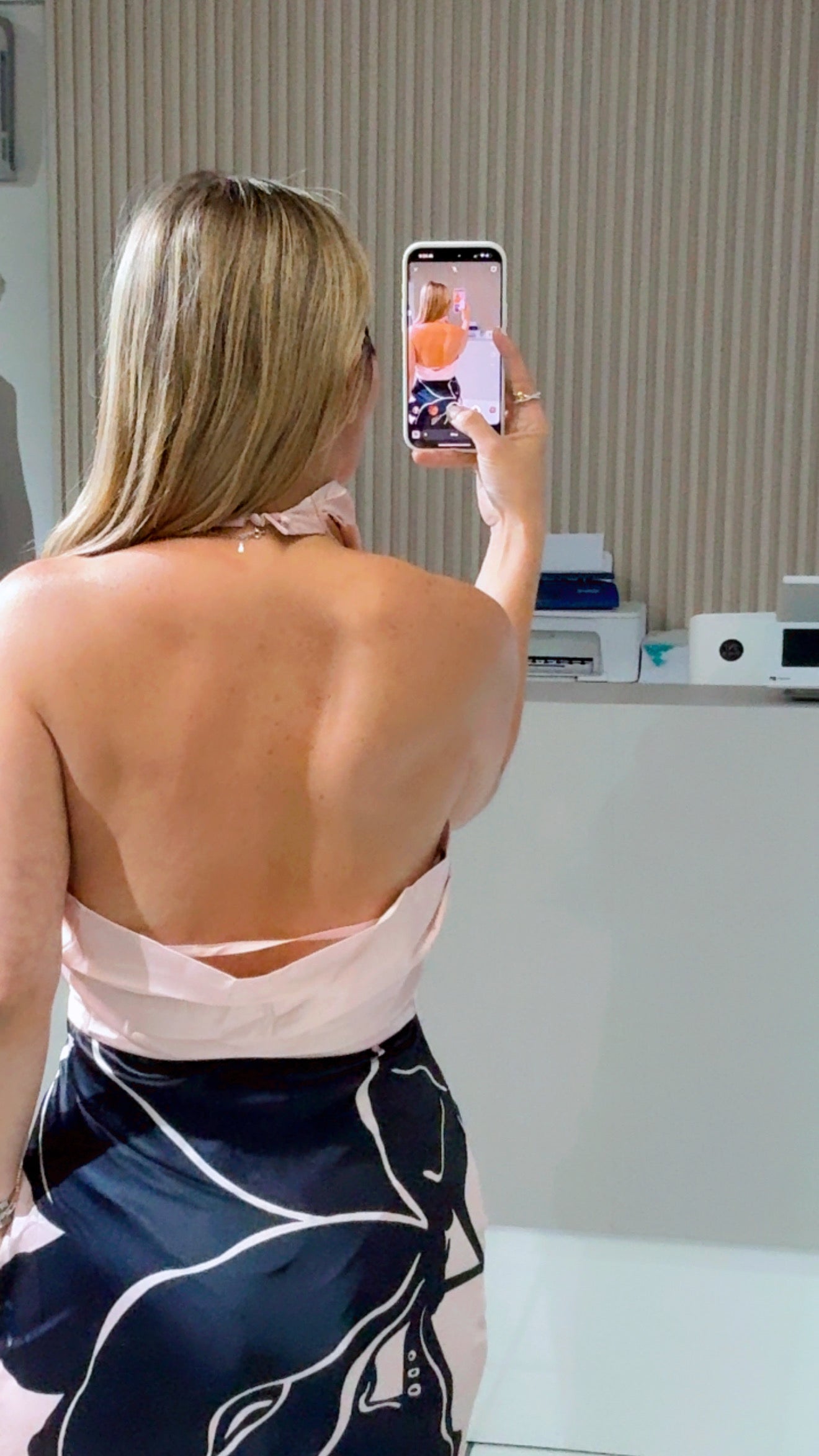 Lilina dusty pink dress