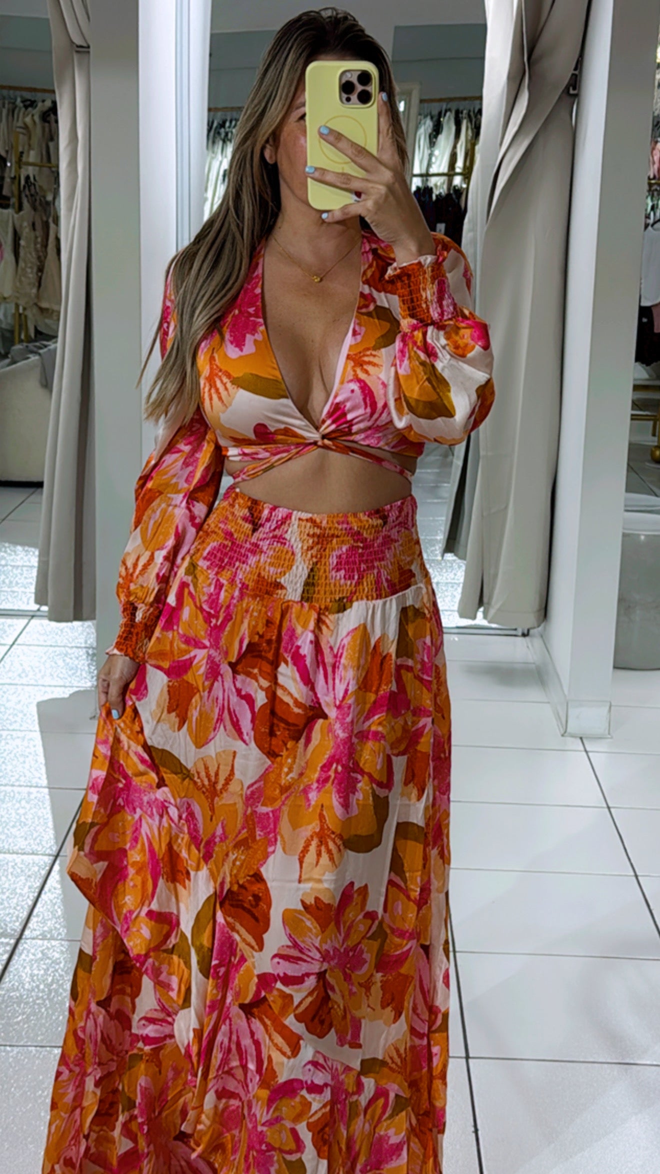 Colorfull orange set