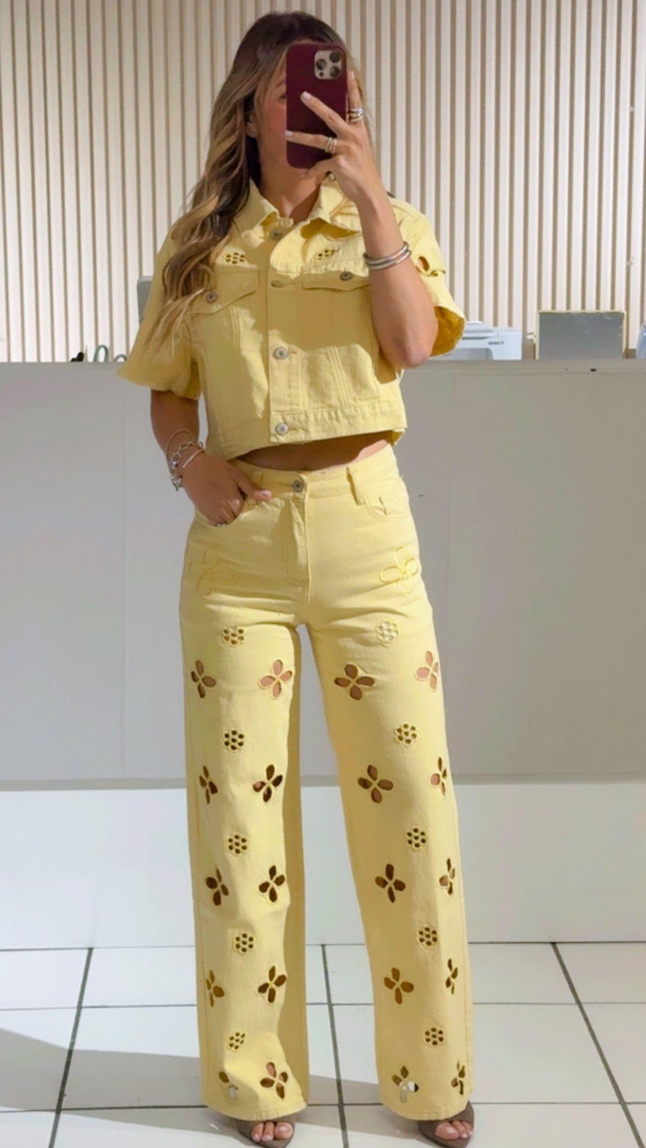 Set Flower Lacer Cut Set
