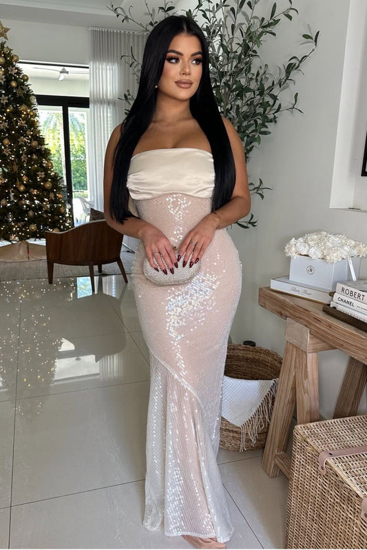 Valentina Cream Dress