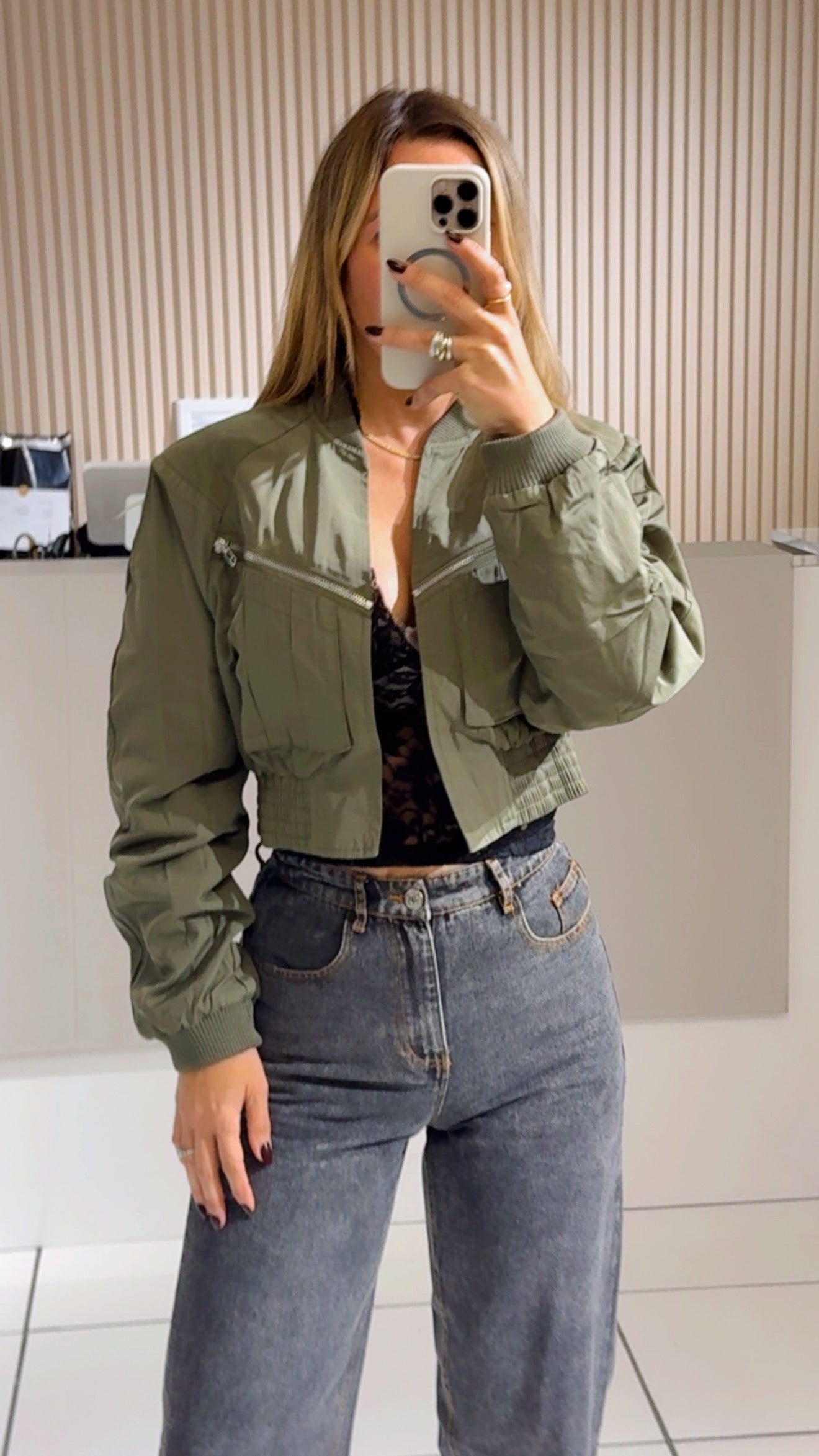 Green jacket
