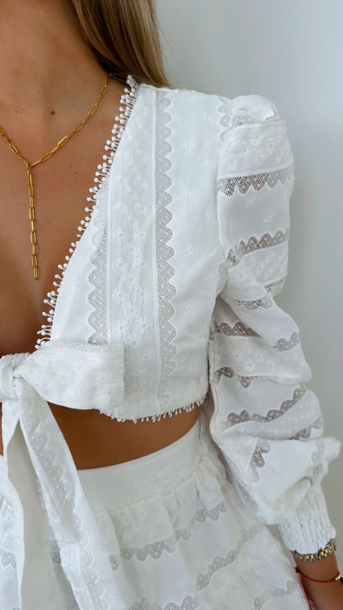 Enzo White Set