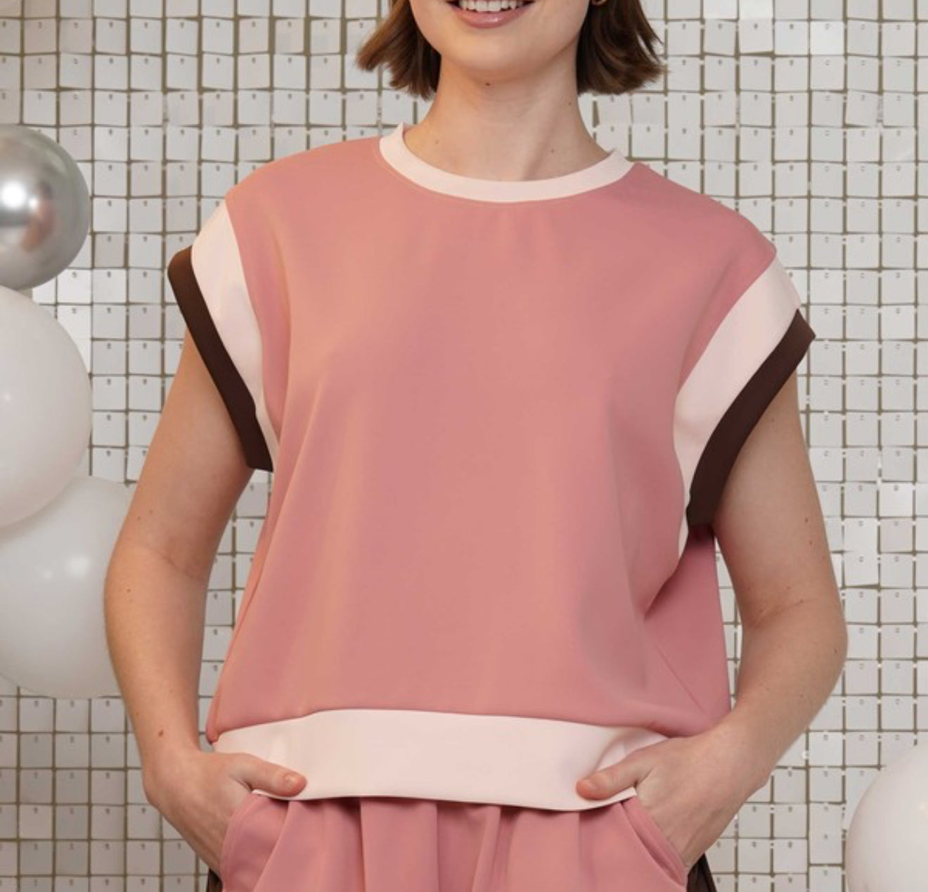 Pink top
