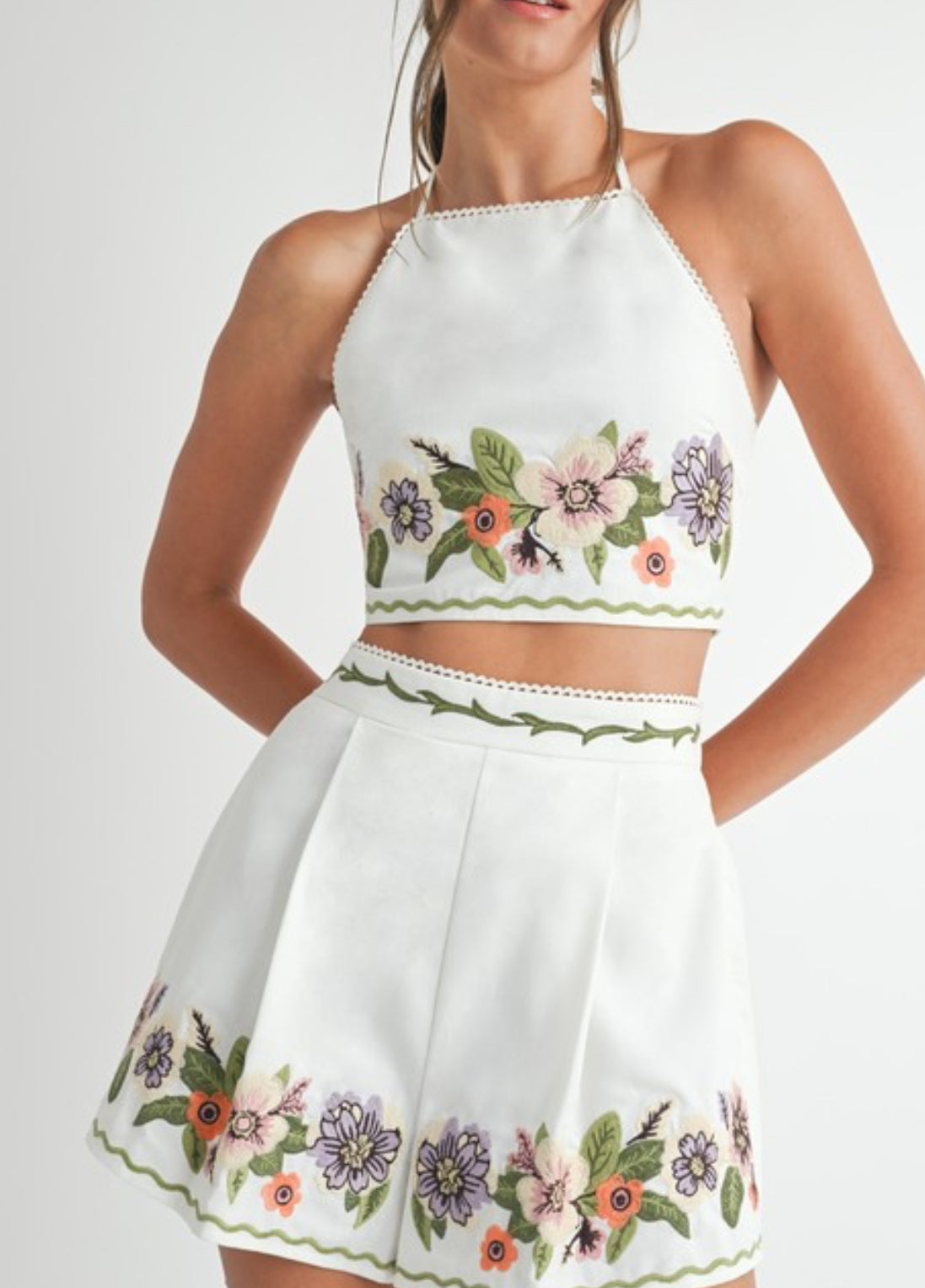 Top and short set