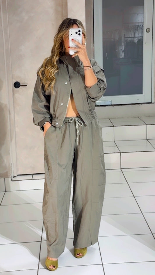 OLIVE GREY SET