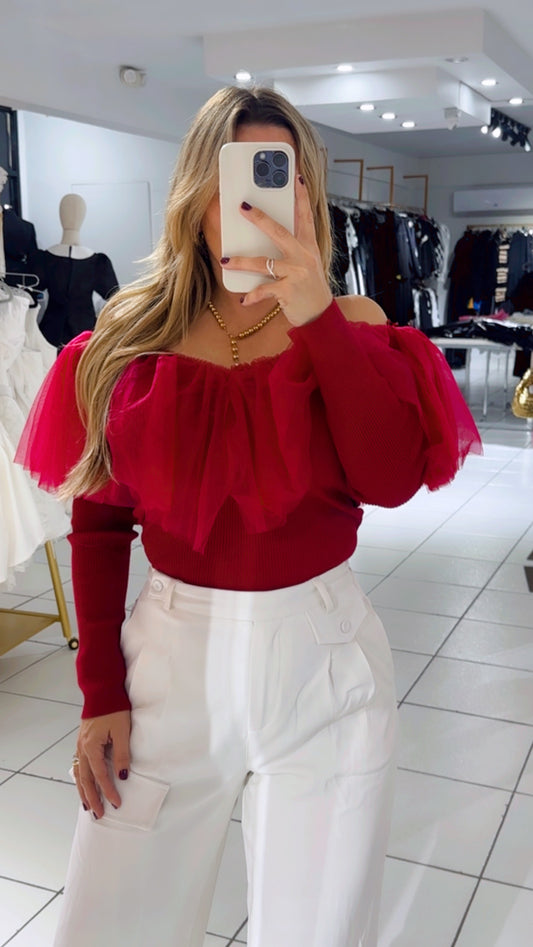 Off shoulder top