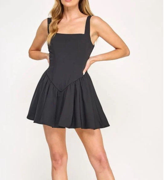 Porala black dress