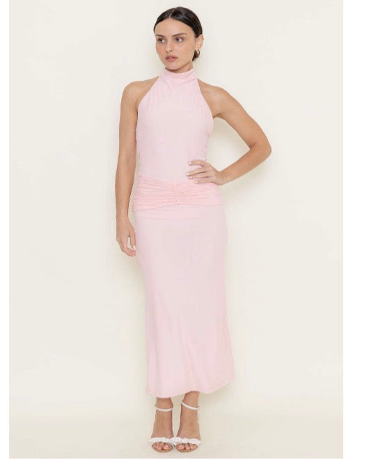 Pink max dress