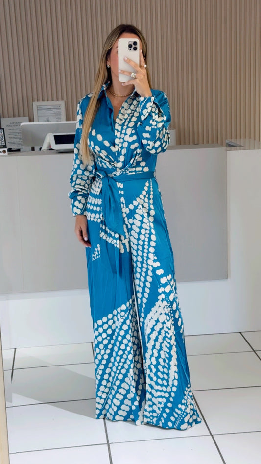 Gema Blue Jumpsuit