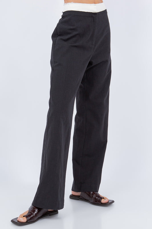 Contrast Trousers