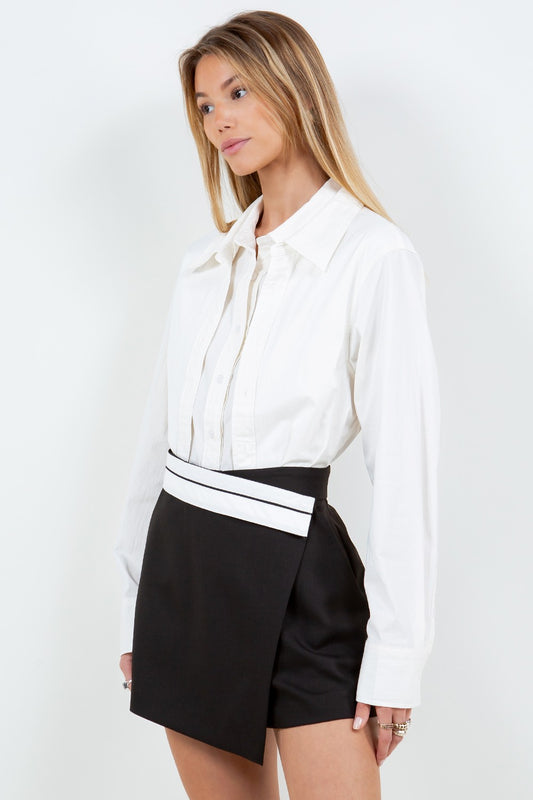 Double Layered Effect Shirt