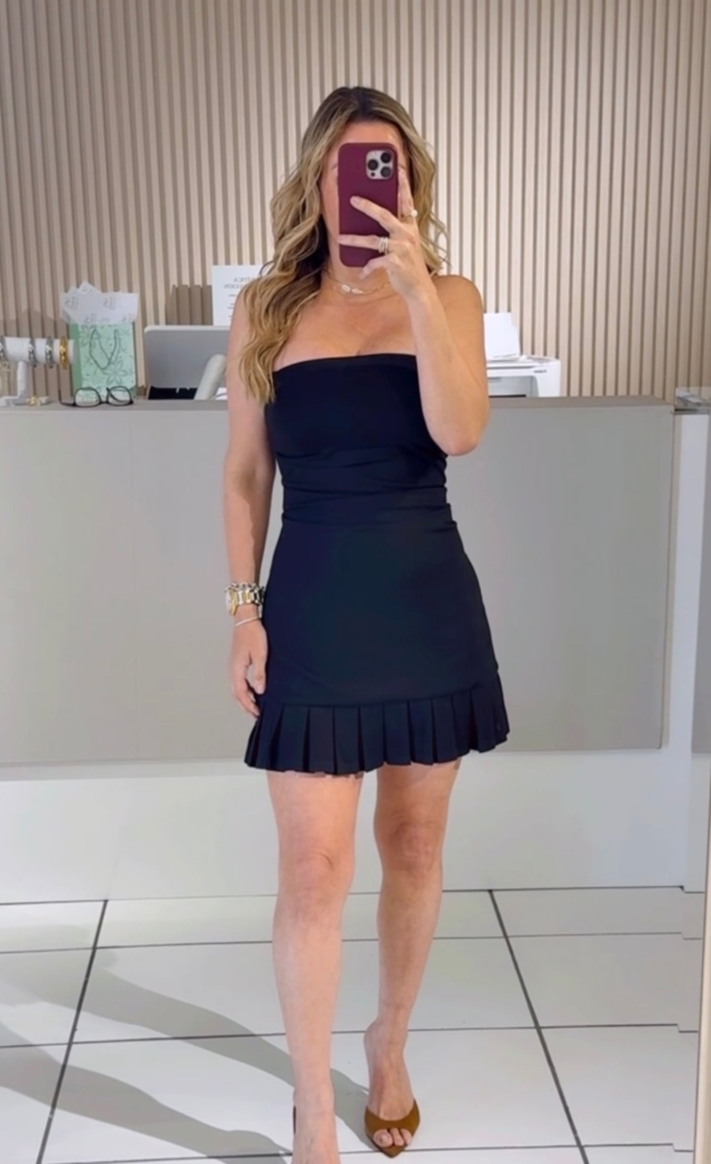 Black Mini Dress